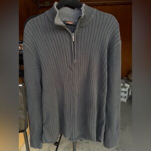 Vintage dkny quarter zip